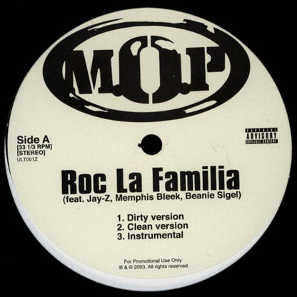 M.O.P. : Roc La Familia (12", Promo)
