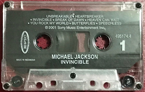 Michael Jackson : Invincible (Cass, Album)