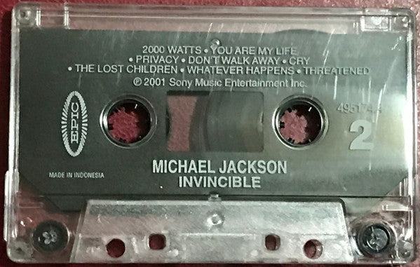 Michael Jackson : Invincible (Cass, Album)