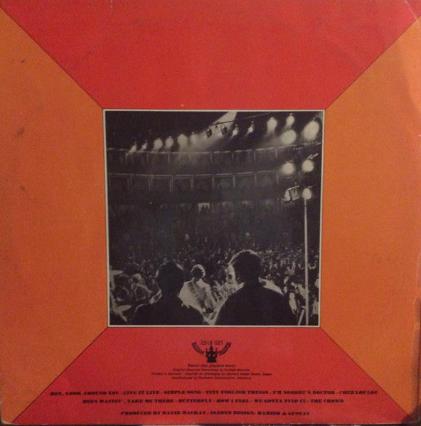 Up With People : Live It Live (LP, Album)