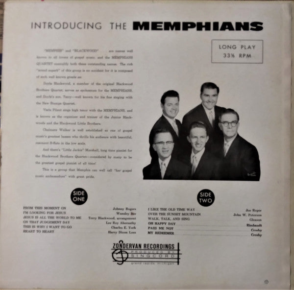 The Memphians (2) : Introducing The Memphians (LP, Album)