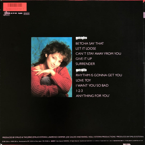 Gloria Estefan And Miami Sound Machine* : Let It Loose (LP, Album)