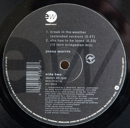 Jenny Morris : Break In The Weather (12")