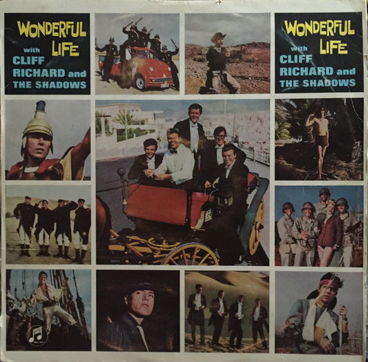 Cliff Richard & The Shadows : Wonderful Life (LP, Album, Mono)