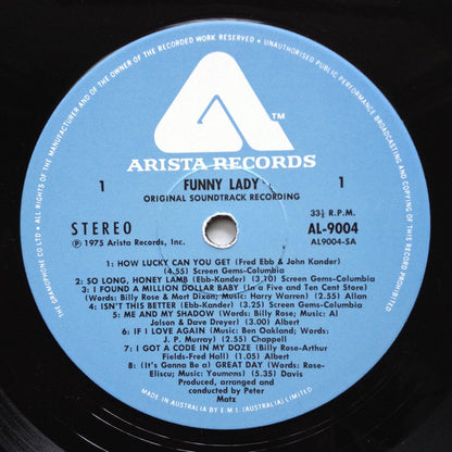 Barbra Streisand, James Caan : Funny Lady (Original Soundtrack Recording) (LP, Album, Gat)