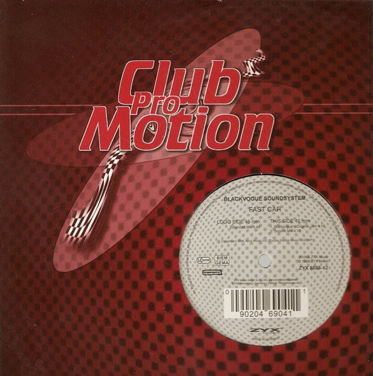 Blackvogue Soundsystem : Fast Car (12")