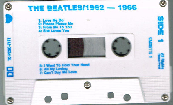 The Beatles : 1962-1966 (2xCass, Comp, RE)