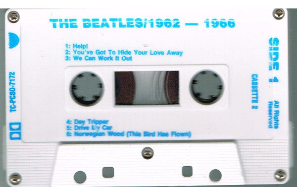 The Beatles : 1962-1966 (2xCass, Comp, RE)