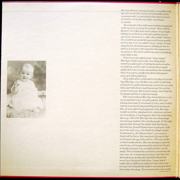 Marilyn Monroe : Remember Marilyn (LP, Comp)