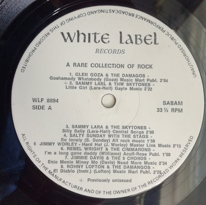 Various : A Rare Collection Of Rock (LP, Comp)