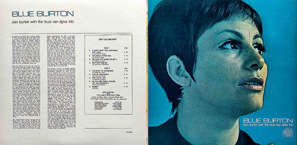 Ann Burton With The Louis Van Dyke Trio* : Blue Burton (LP, Album, RE)