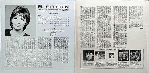 Ann Burton With The Louis Van Dyke Trio* : Blue Burton (LP, Album, RE)