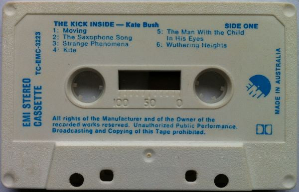 Kate Bush : The Kick Inside (Cass, Album, RE)