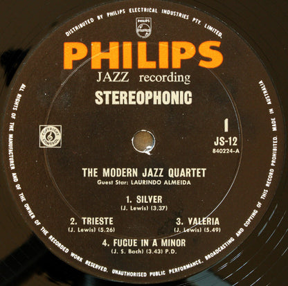 The Modern Jazz Quartet Guest Star: Laurindo Almeida : The Modern Jazz Quartet - Guest Star: Laurindo Almeida (LP, Album)