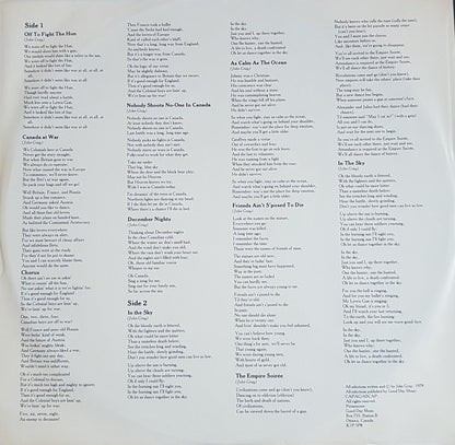 Eric Peterson (14) : Billy Bishop Goes To War (LP, Album, Gat)