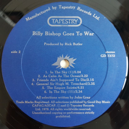 Eric Peterson (14) : Billy Bishop Goes To War (LP, Album, Gat)