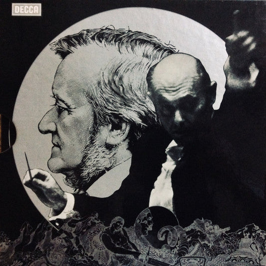 Richard Wagner, Georg Solti ,  Wiener Philharmoniker, Kirsten Flagstad  /  George London (2)  /  Set Svanholm  /  Gustav Neidlinger  /  Birgit Nilsson  /  Régine Crespin  /  Christa Ludwig  /  James King (3)  /  Hans Hotter  /  Gottlob Frick  /  Wolfgang  : Der Ring Des Nibelungen (19xLP)