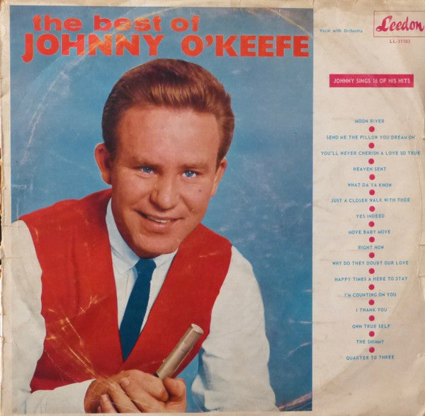 Johnny O'Keefe : The Best Of Johnny O'Keefe (LP, Comp, Mono)