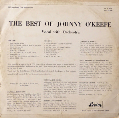 Johnny O'Keefe : The Best Of Johnny O'Keefe (LP, Comp, Mono)