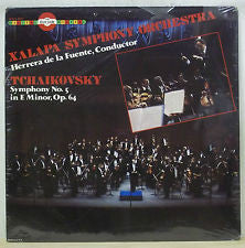 Pyotr Ilyich Tchaikovsky - Orquesta Sinfónica De Jalapa, Luis Herrera De La Fuente : Symphony No. 5 In E Minor, Op. 64 (LP)