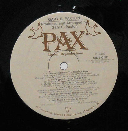 Gary Paxton : Terminally Weird/But Godly Right (LP)