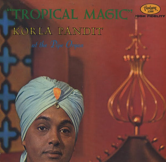 Korla Pandit : Tropical Magic (LP, Album, Mono, Red)