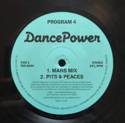 Various : Dance Power - Program 4 (12", Mixed, Unofficial)