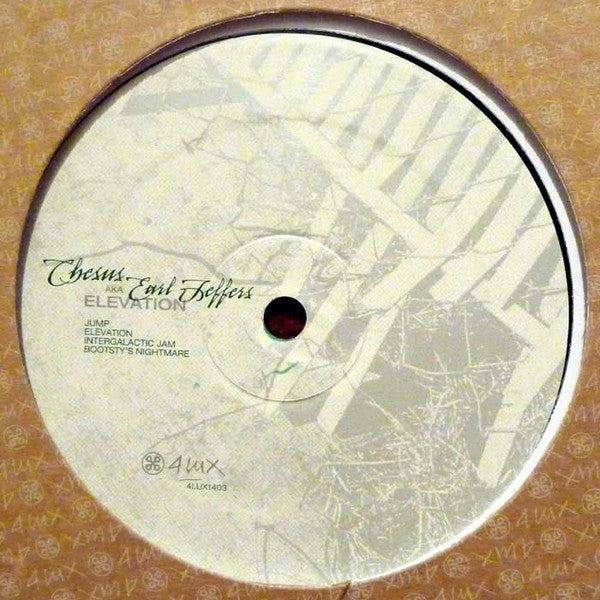 Chesus Aka Earl Jeffers : Elevation (12", RP)