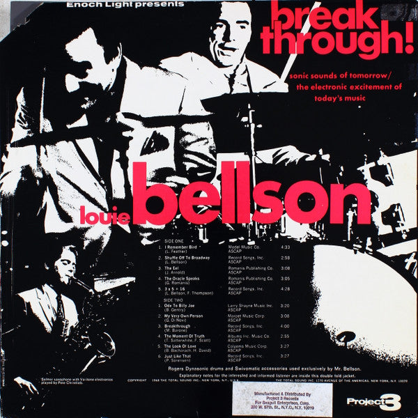 Louis Bellson : Breakthrough! (LP, Album)