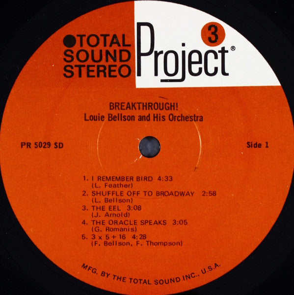 Louis Bellson : Breakthrough! (LP, Album)