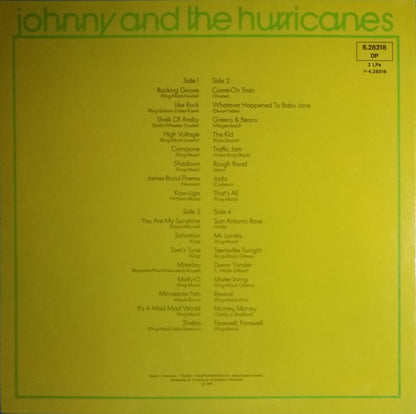Johnny And The Hurricanes : The Legends Of Rock, Vol. 2 (2xLP, Comp)