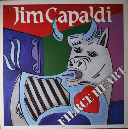 Jim Capaldi : Fierce Heart (LP, Album)