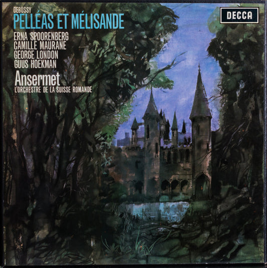 Claude Debussy  -  Erna Spoorenberg, Camille Maurane, George London (2), Guus Hoekman  /  Ernest Ansermet, L'Orchestre De La Suisse Romande : Pelleas Et Melisande (3xLP + Box)