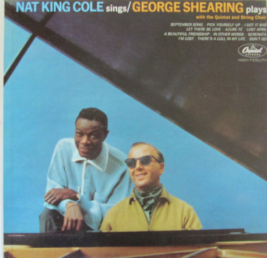 Nat King Cole / George Shearing : Nat King Cole Sings / George Shearing Plays (LP, Album, Mono, RE)