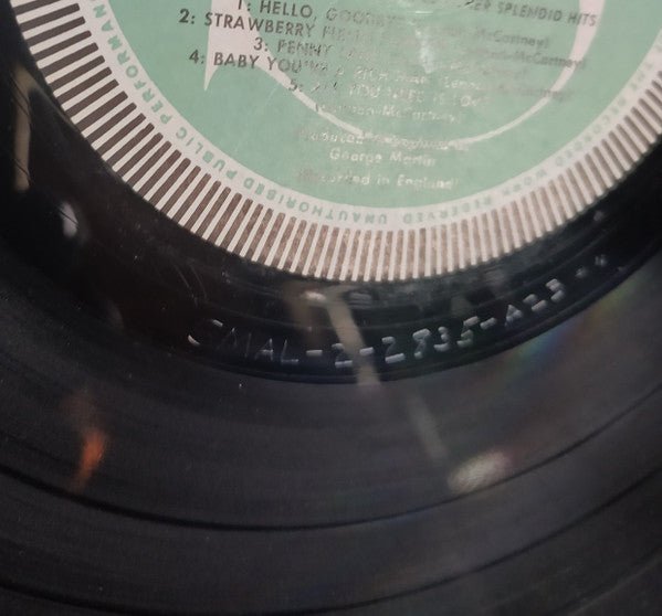 The Beatles : Magical Mystery Tour And Other Splendid Hits (LP, Comp, Club, Duo)
