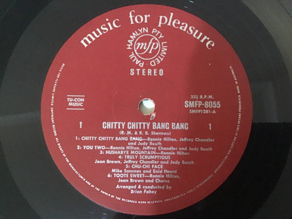 Various : Music From The Fabulous Film Of Ian Fleming's Chitty Chitty Bang Bang (LP, Album)