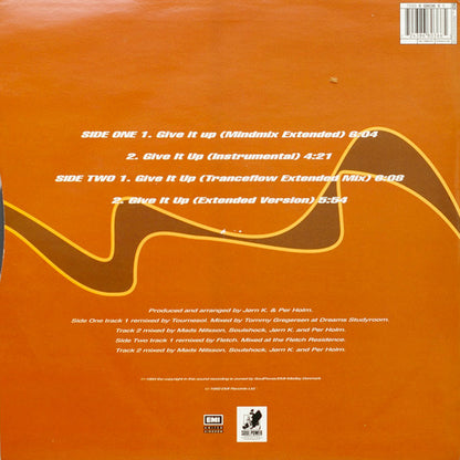 Cut 'N' Move : Give It Up (12")