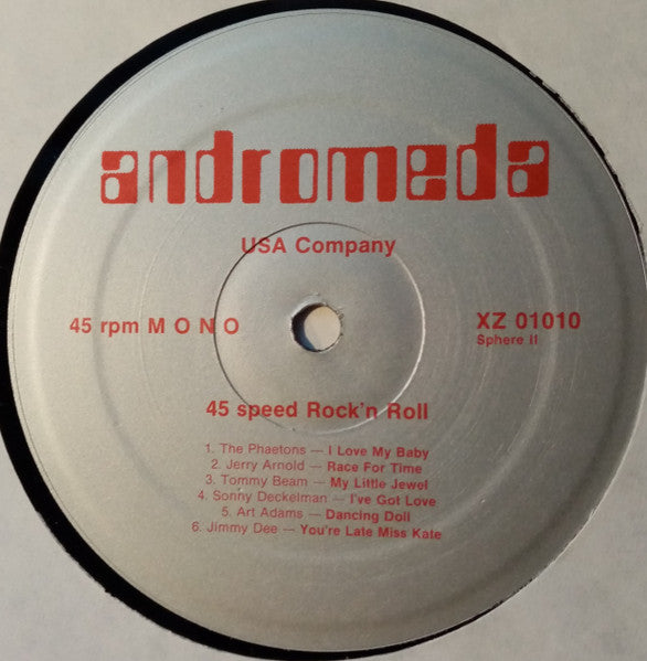 Various : 45 Speed Rock' N Roll (LP, Comp, Mono)