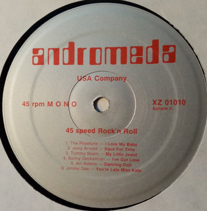Various : 45 Speed Rock' N Roll (LP, Comp, Mono)