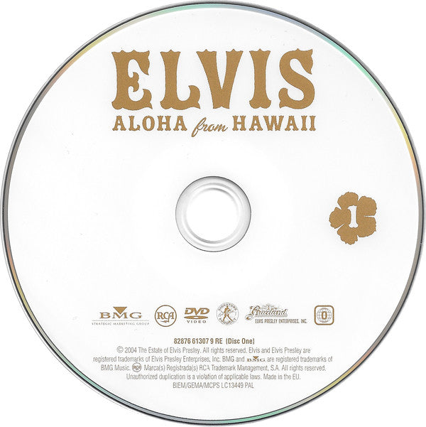 Elvis Presley : Aloha From Hawaii (2xDVD-V, Copy Prot., Dlx, RM, PAL)
