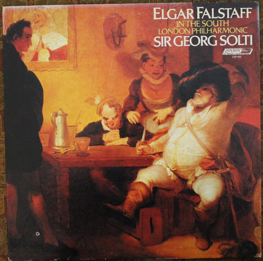 Sir Edward Elgar, London Philharmonic Orchestra, Georg Solti : Falstaff / In The South (LP)