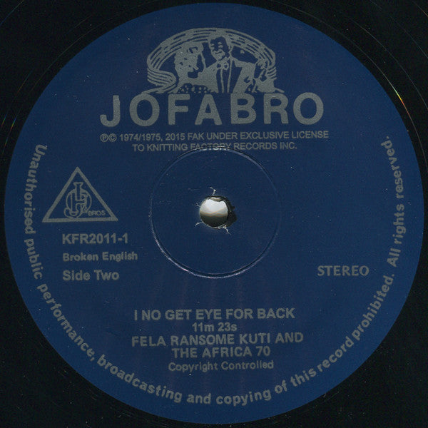 Fela Kuti & Africa 70 : Alagbon Close (LP, Album, RE)