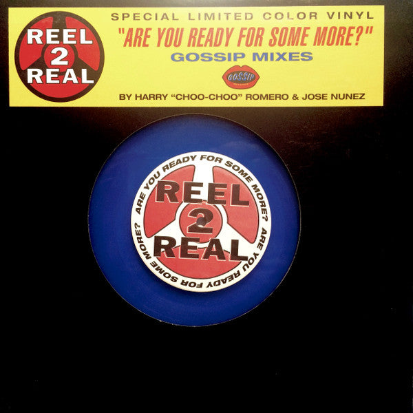 Reel 2 Real : Are You Ready For Some More? (Remixes) (12", Ltd, Blu)