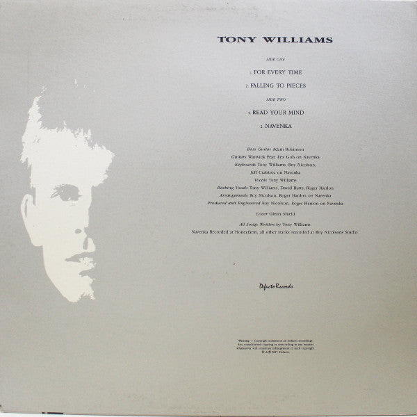 Tony Williams (18) : Tony Williams (LP, MiniAlbum)