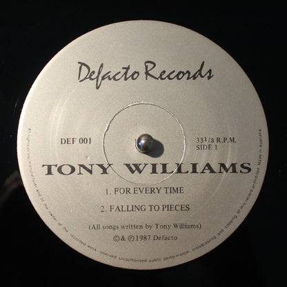 Tony Williams (18) : Tony Williams (LP, MiniAlbum)