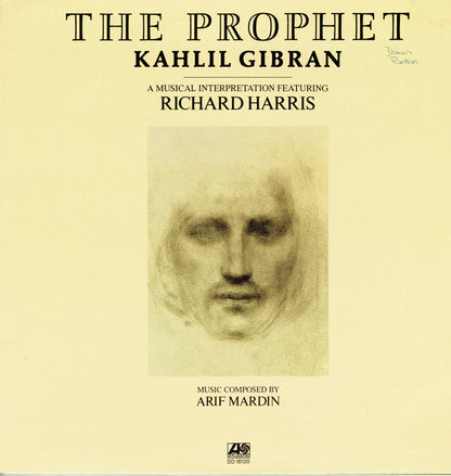 Kahlil Gibran* Featuring Richard Harris : The Prophet (LP, Album, Gat)