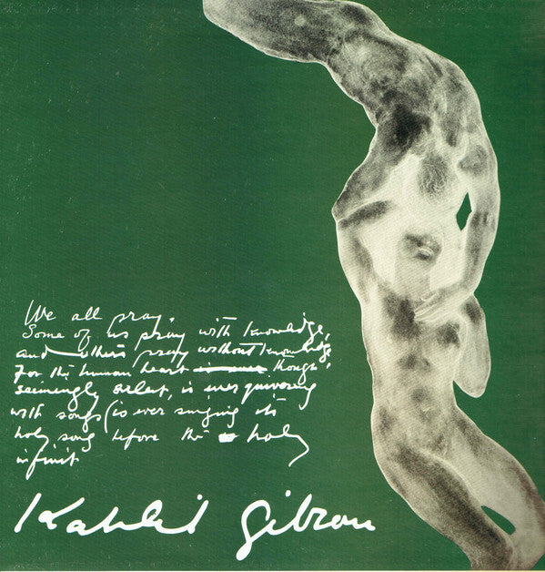 Kahlil Gibran* Featuring Richard Harris : The Prophet (LP, Album, Gat)