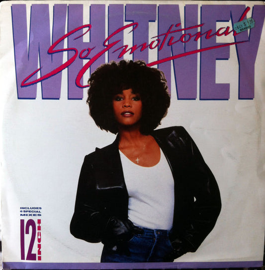 Whitney Houston : So Emotional (12")