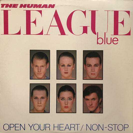 The Human League : Open Your Heart / Non-Stop (12", Single)