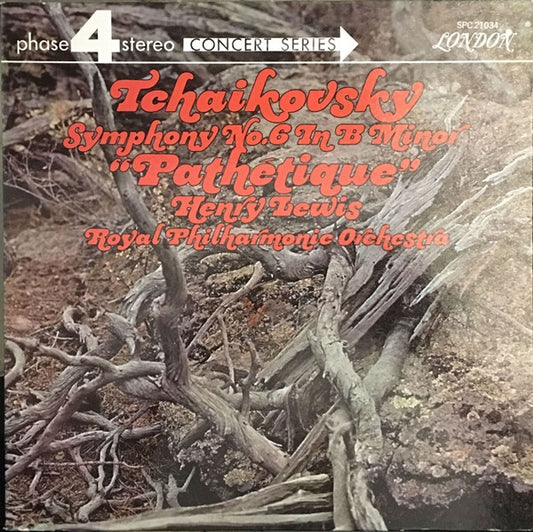 Pyotr Ilyich Tchaikovsky, Henry Lewis, Royal Philharmonic Orchestra : Tchaikovsky Symphony No. 6 In B Minor "Pathetique" (LP)